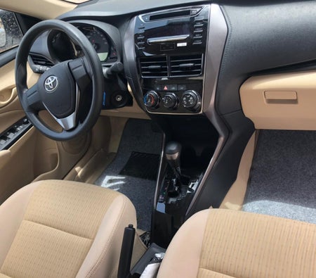 Rent Toyota Yaris 2021 in Dubai